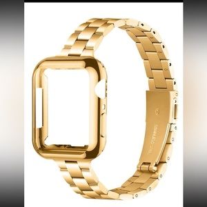 Stainless steel case and watch band for iwatch NWT